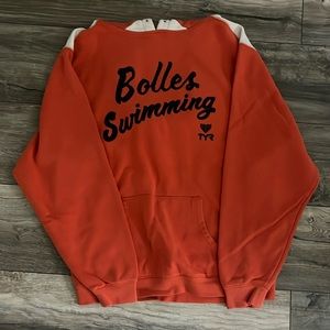 Orange Sport Tek Swimming Hoodie